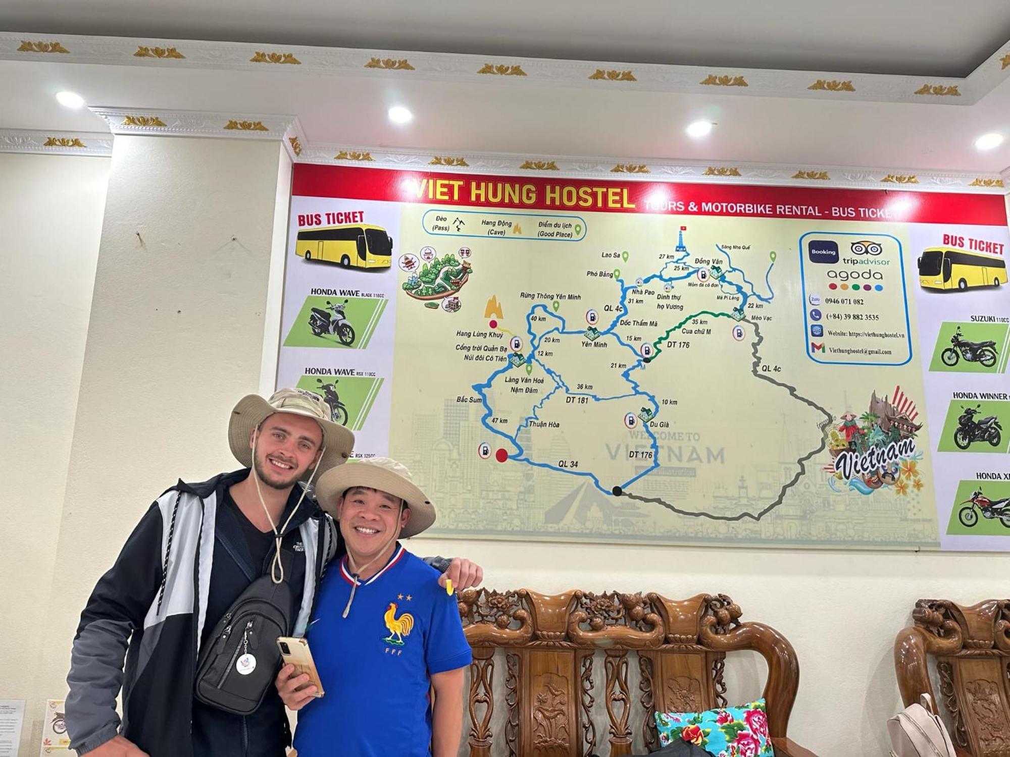 Lang Lap Viethung Hostel-Motorbikes For Rental - Tour מראה חיצוני תמונה